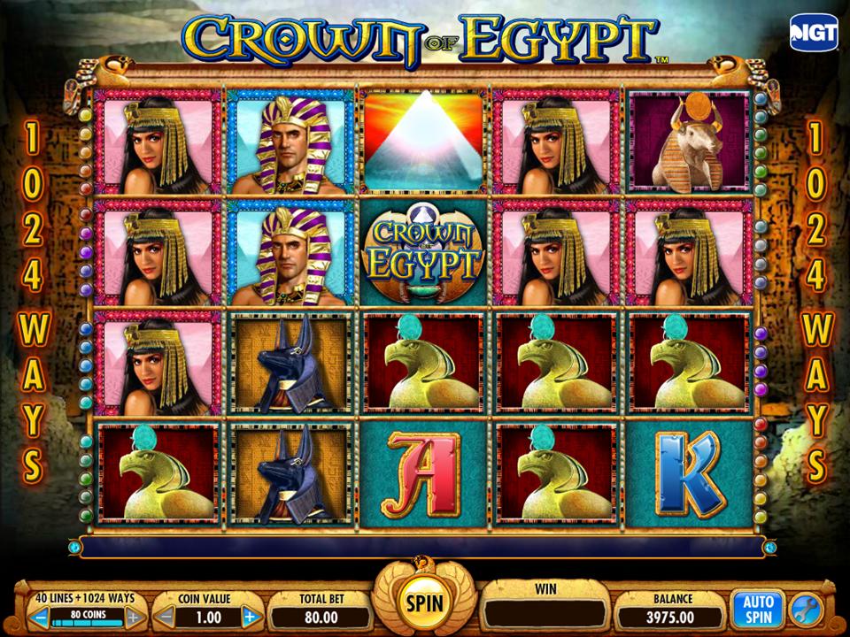 เกมสล็อตใหม่ Crown of Egypt